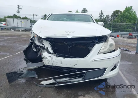 2012 Hyundai Genesis 4.6 из США, поврежденный, VIN KMHGC4DF7CU171834